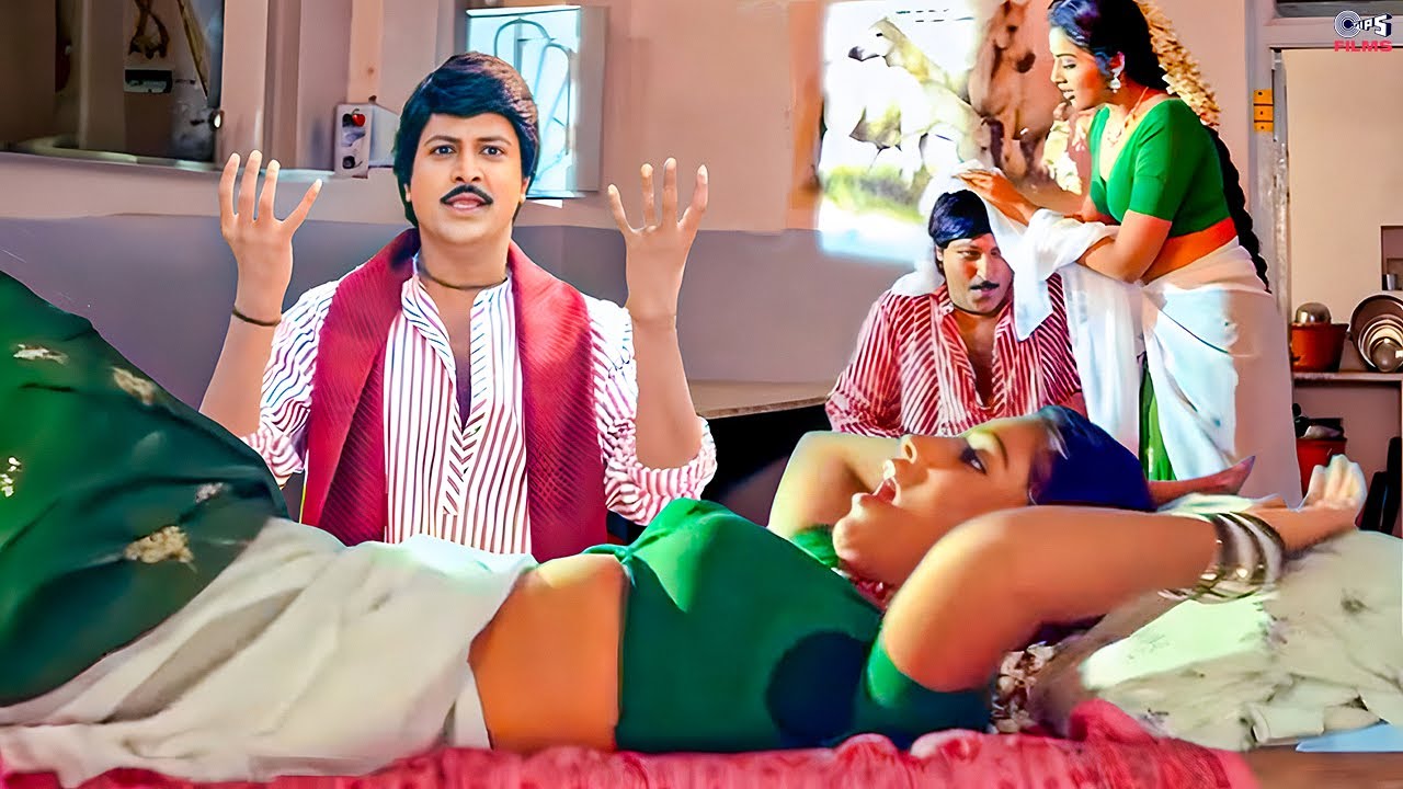 మోహన్ బాబు మీనాను మోసం చేసి, తప్పుడు ప్రేమలో ఇరికించాడు|AllariMogodu| Mohan Babu| Meena| TeluguScene