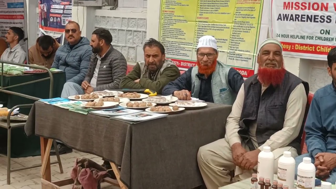 DDC Doda Sh. Krishan Lal interacted with residents during a Public Darbar at Gandoh