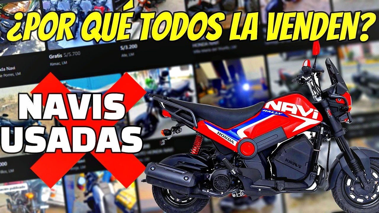 5 RAZONES DEL ¿POR QUÉ HAY TANTA HONDA NAVI EN VENTA? - luisarmi