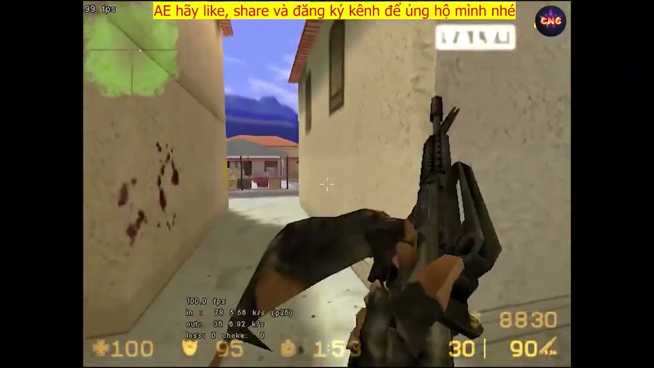 CS 1.1 - Супернапряжённая ставка 2-2 на топ Half-life 1.1 #5