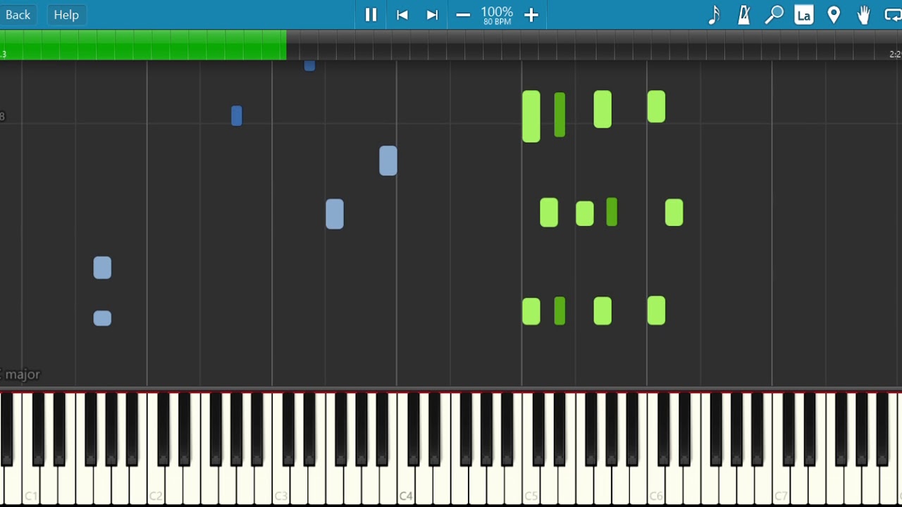Takeshi Abo - Into dream again -Piano- (Chaos;Head Love Chu-Chu) [Synthesia Piano Tutorial + MIDI]