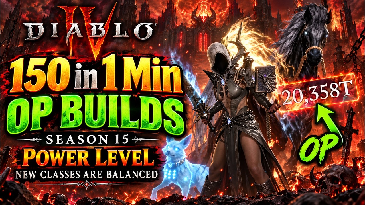 Season 15 Power Level New Classes are Balanced - Tower 150 in 1m