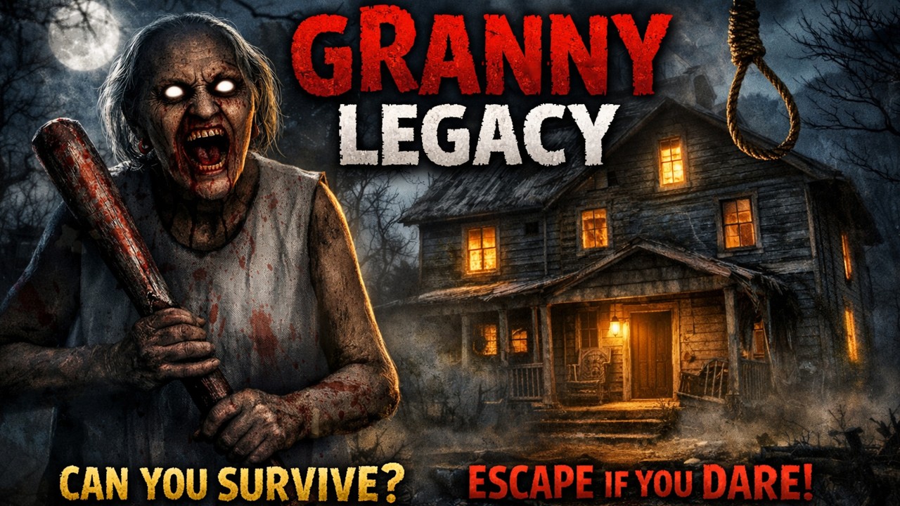 🔥Granny Live🔥Thriller🔥 |🔴Horror Gamepaly🔴| ⚡DEMON FARMZA⚡#granny #grannygame #horror