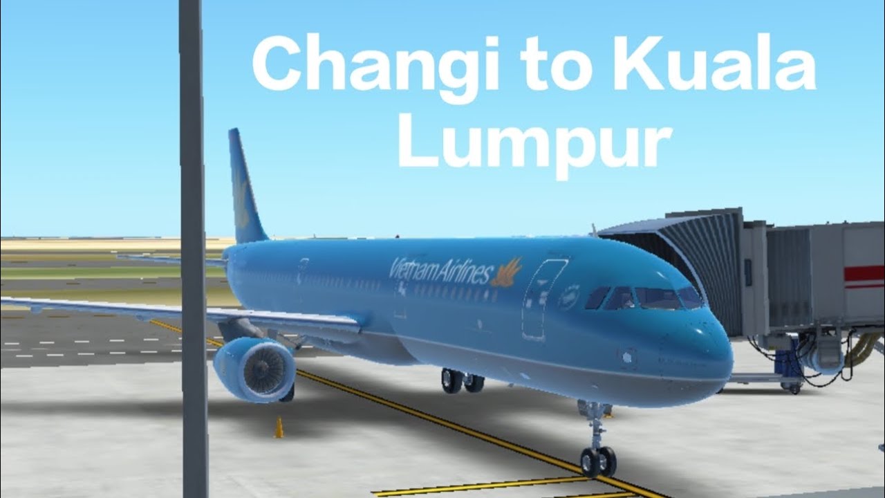FLIGHT From WSSS to WMKK (Singapore Changi to Kuala Lumpur International) infinite flight