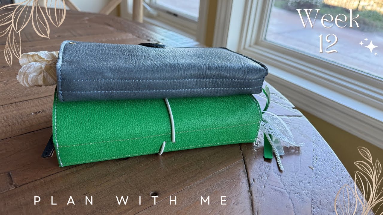 Week 12 - Plan With Me ☘️ Sterling Ink/Planner Perfect