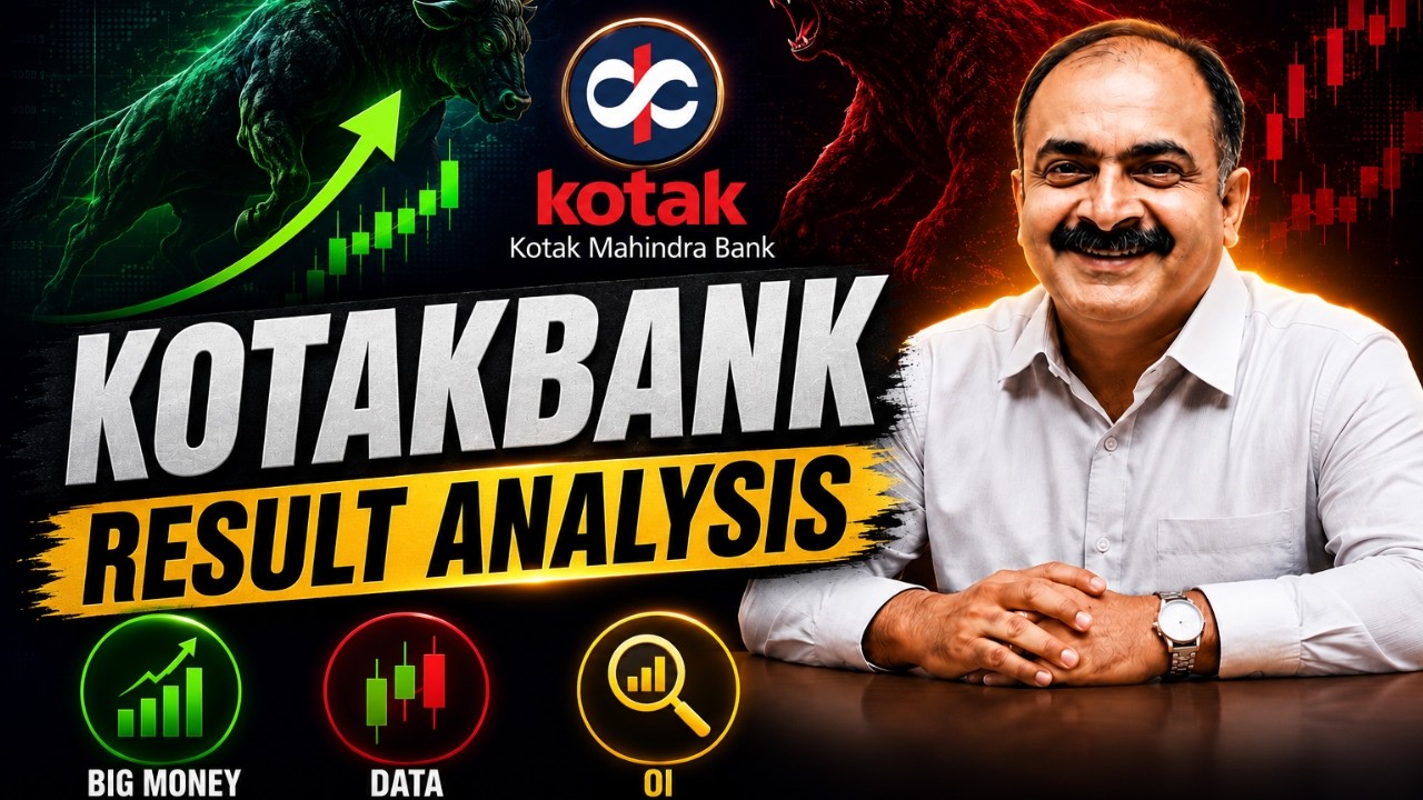 #KOTAKBANK Result Analysis | Big Money Shift After Result! | OI Never Lies DATE 18.07.26