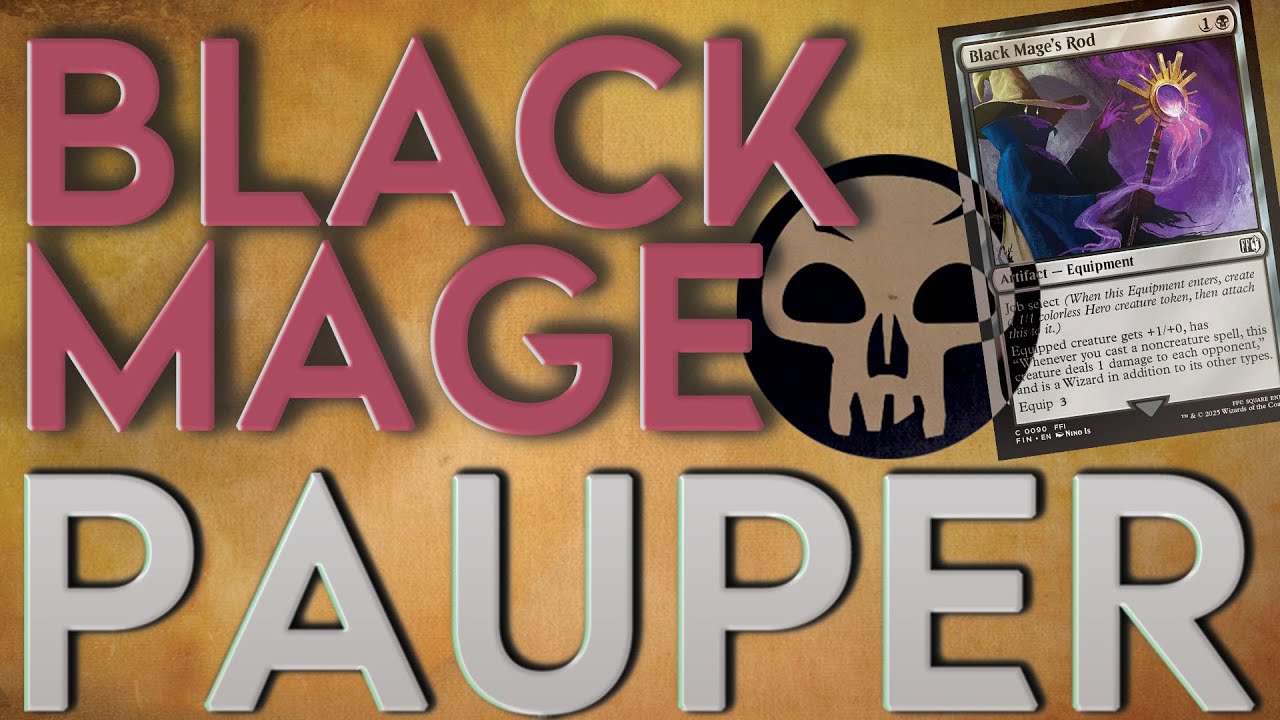Black Burn - Now with Black Mages!  |  MTG PAUPER