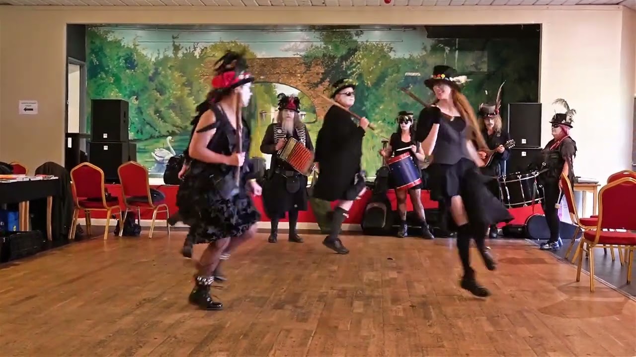 Beorma Morris Dancers at  Raising Steam Festival 2023