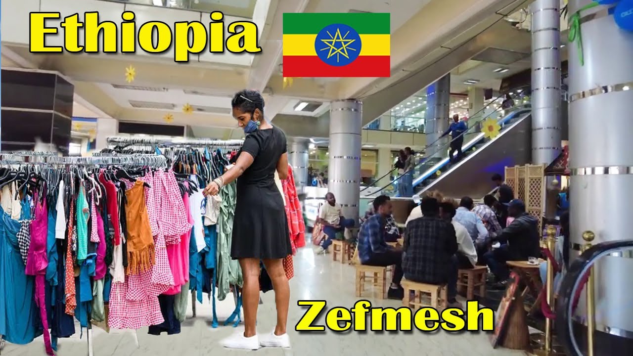 (ዘፍመሽ ሞል) Walking Tour Zefmesh Grand Mall Addis Ababa , Ethiopia