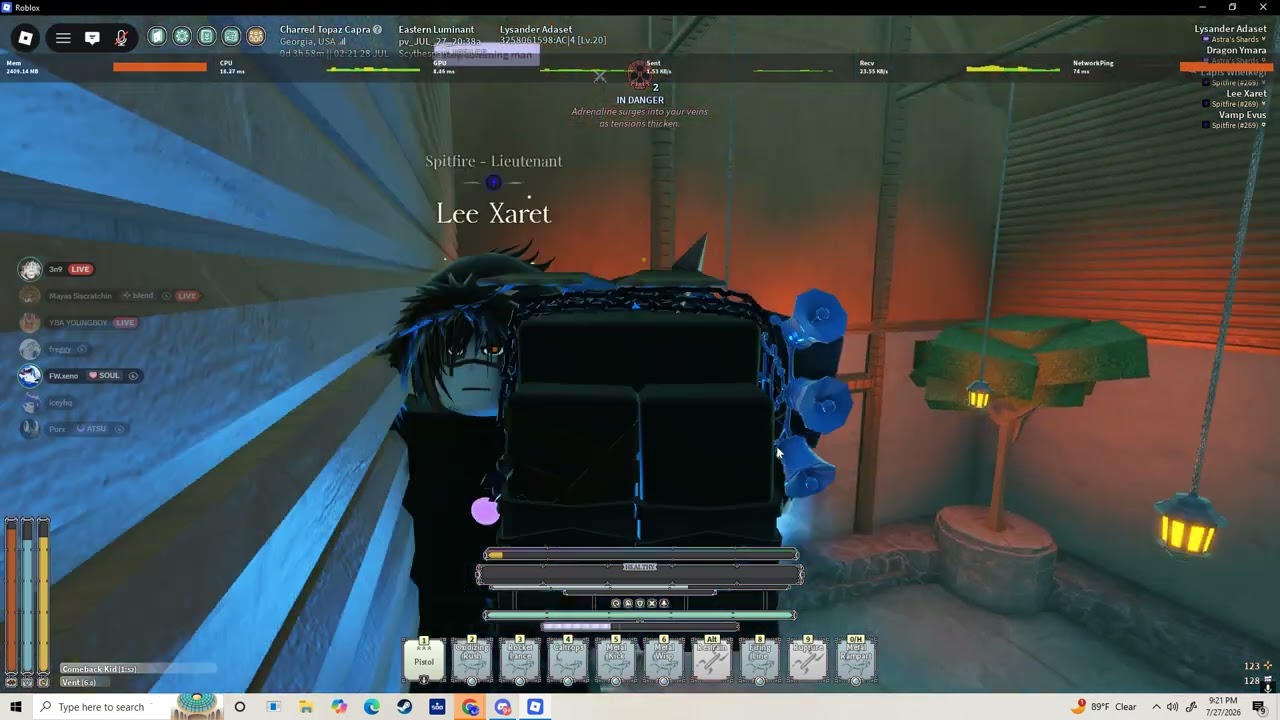 deepWOKEN HACKER FLIES AFTER USING NO STUN