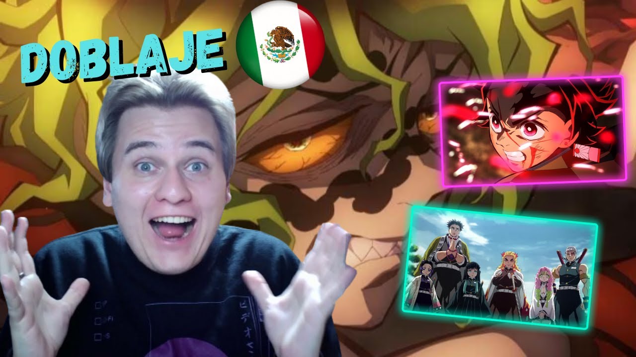 ¡ESPECIAL! - REACCIÓN al DOBLAJE  LATINO de KIMETSU NO YAIBA