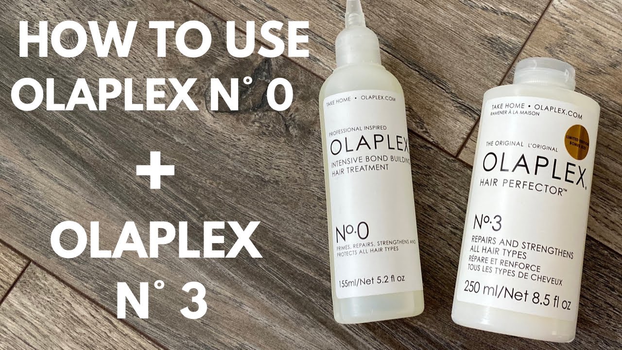 HOW TO APPLY OLAPLEX N&ordm; 0 - BOND BUILDING TREATMENT