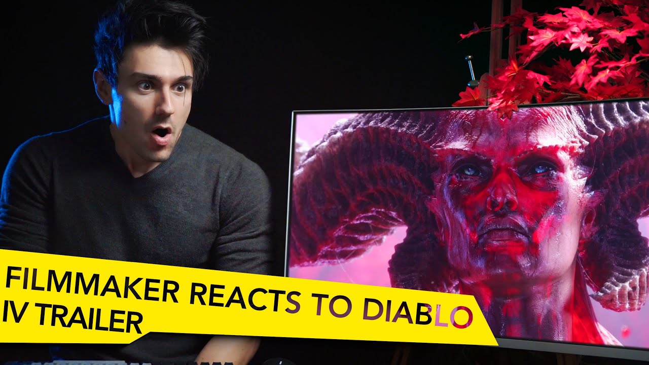FILMMAKER REACTS TO DIABLO 4 CINEMATIC TRAILER!