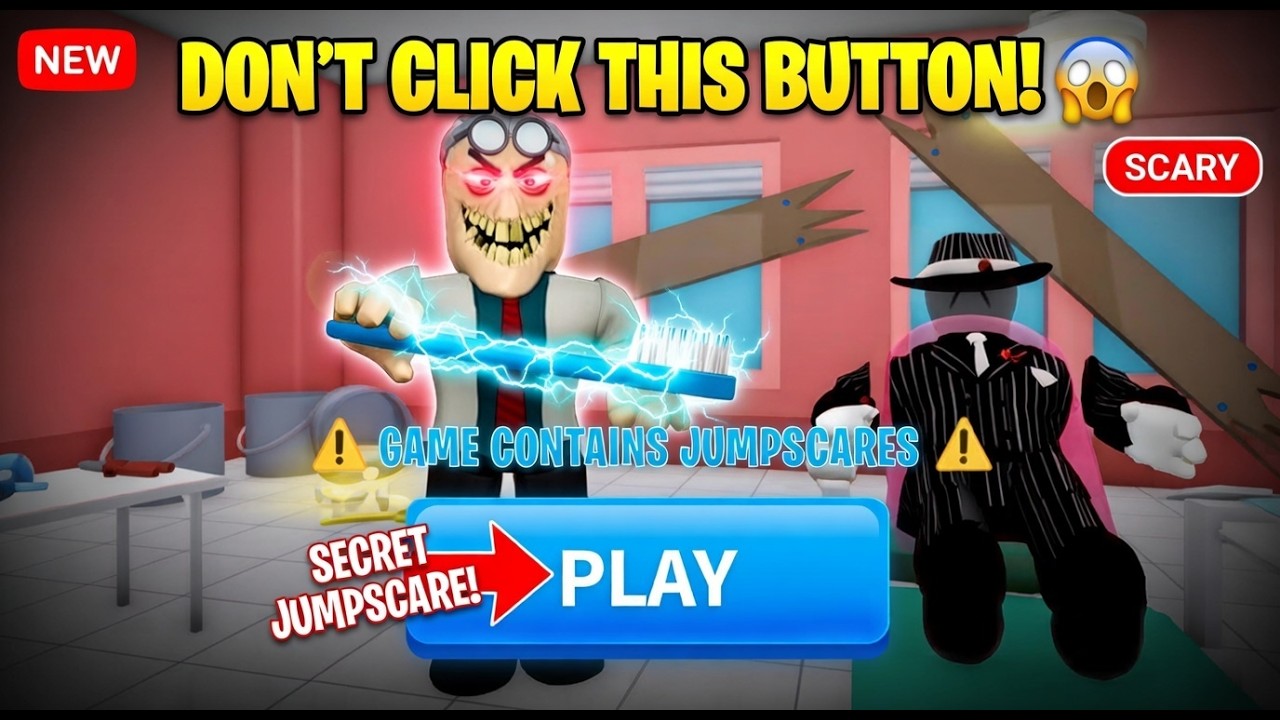 I REGRET PLAYING THIS DENTIST GAME… 😭 (SCARY!)