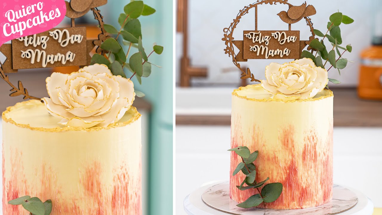 MASTER CLASS DE MONTAJE Y DECORACIÓN DE TARTA PARA EL DÍA DE LA MADRE ❤️ | QUIERO CUPCAKES