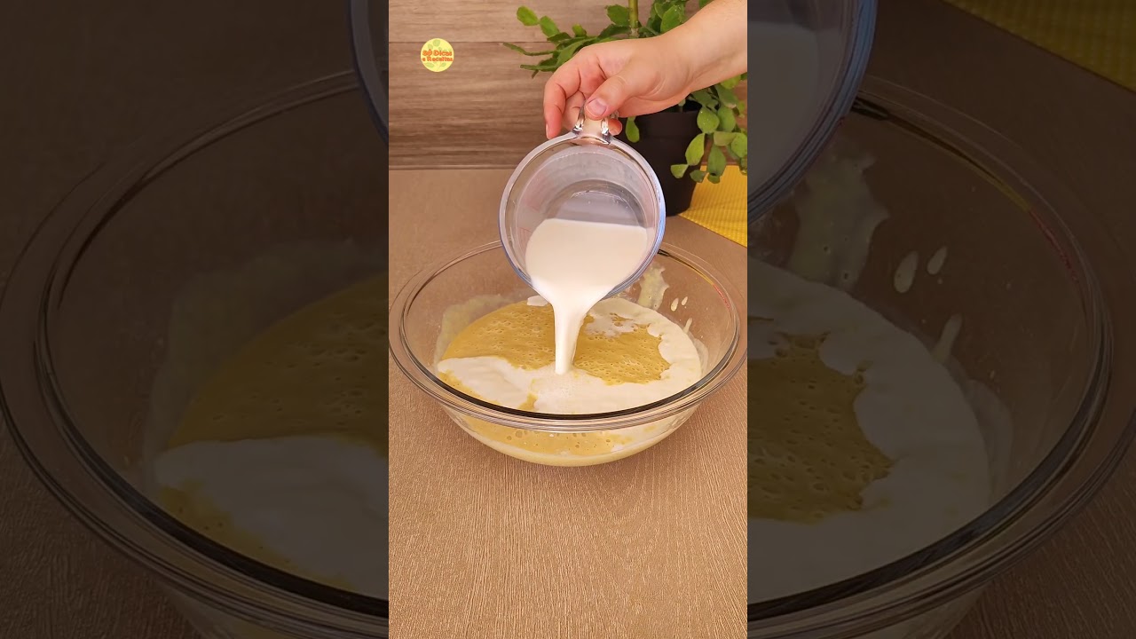Um truque genial com p&ecirc;ssego que todos deveriam saber #pudim #pessego #sobremesa #doces #receitas