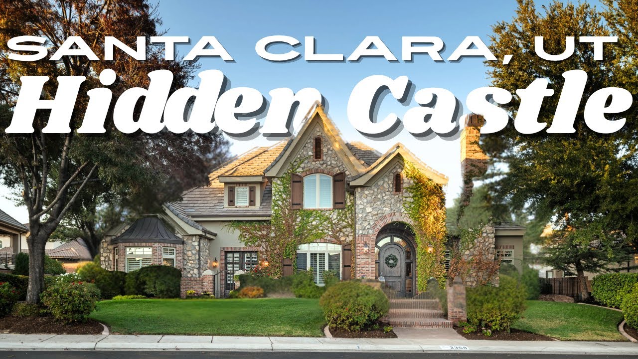 A CASTLE Hidden in SANTA CLARA, Utah