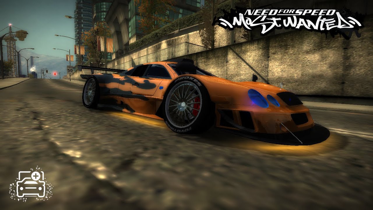 NFS Most Wanted | Mercedes CLK GTR Super Sport Extended Customization & Gameplay
