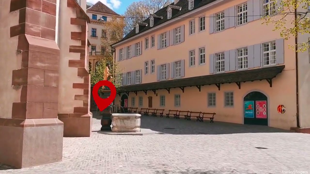 Walking in 🇨🇭 Basel Part 1. Switzerland. #4k