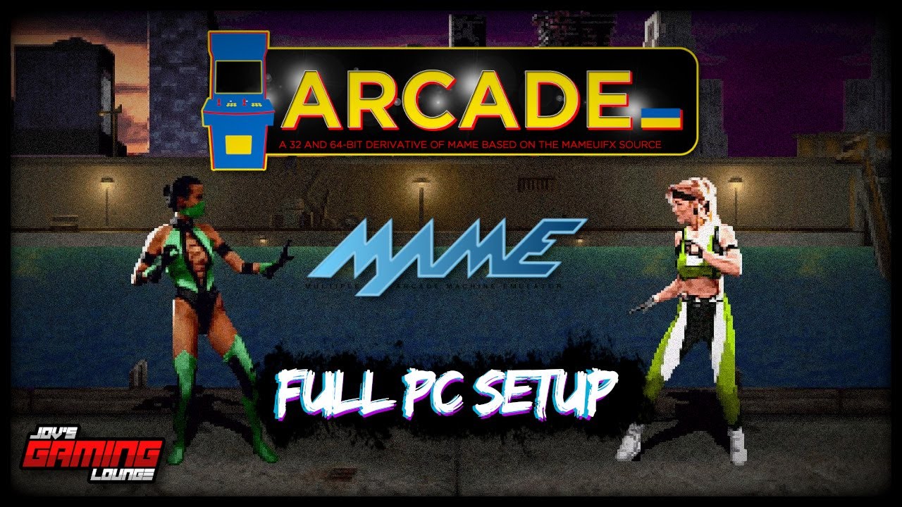 Arcade64 MAMEUI PC Setup Guide - MAME Arcade Emulator