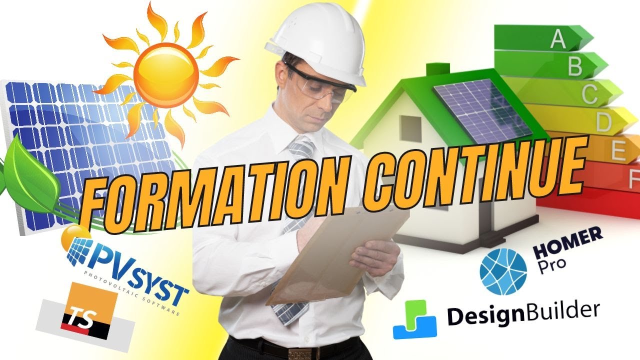 Formations continues en &eacute;nergie solaire et efficacit&eacute; &eacute;nerg&eacute;tique