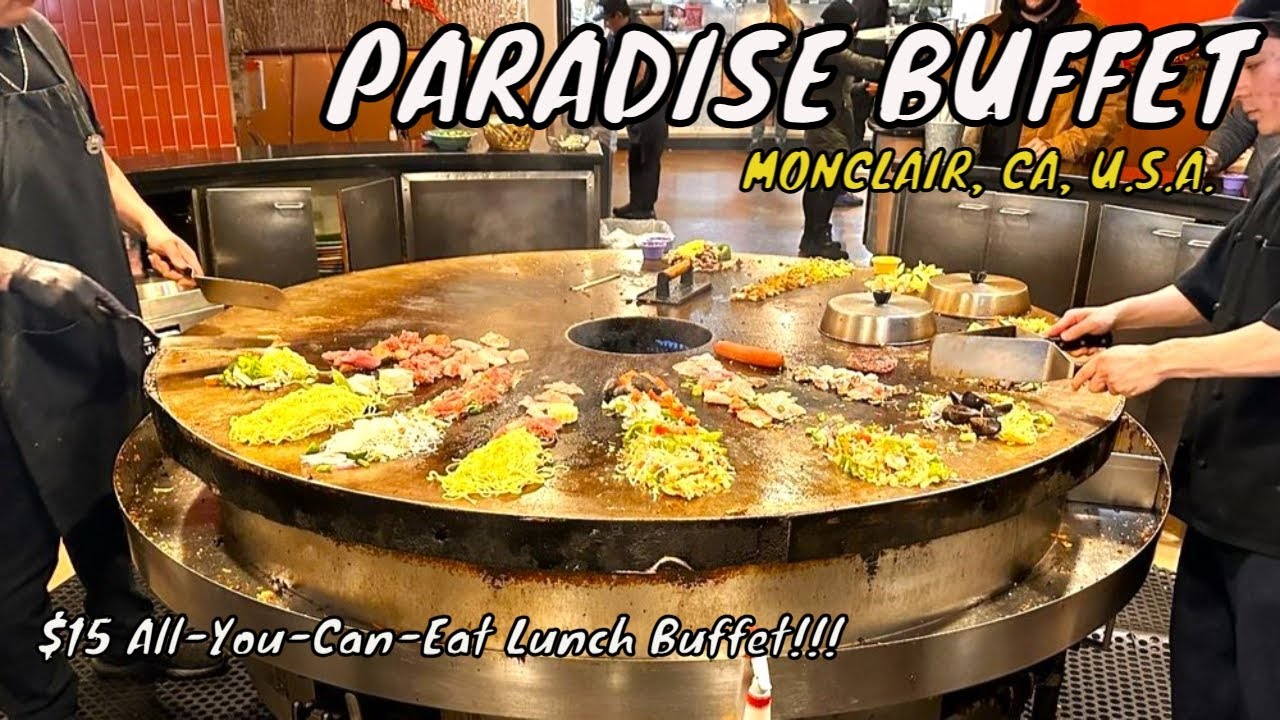Ресторан Paradise Buffet - Монтклер, Калифорния, США | Гастрономические туры