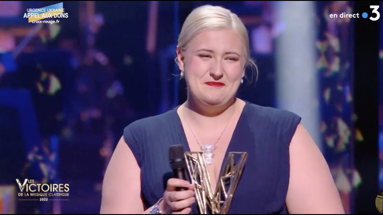 Eugenie Joneau gagne les Victoires de la Musique Classique 2022 comme Révélation de l'année.