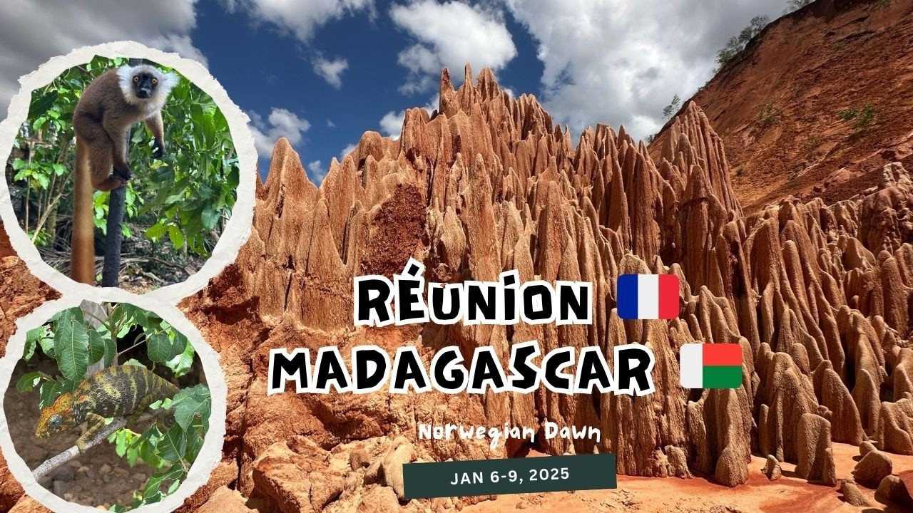 Norwegian Dawn | Reunion 🇫🇷 & Madagascar 🇲🇬 (Jan 2025)