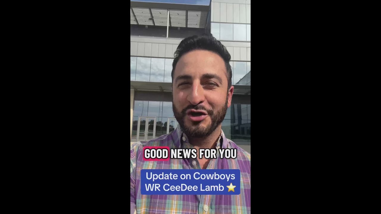 Update on Cowboys WR CeeDee Lamb