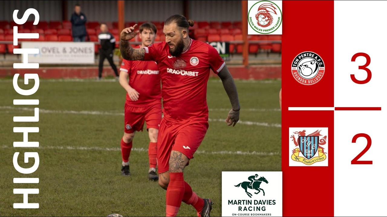 Ton Pentre AFC VS AFC Penrhiwceiber FC, Highadmit Project South Wales Premier League 2