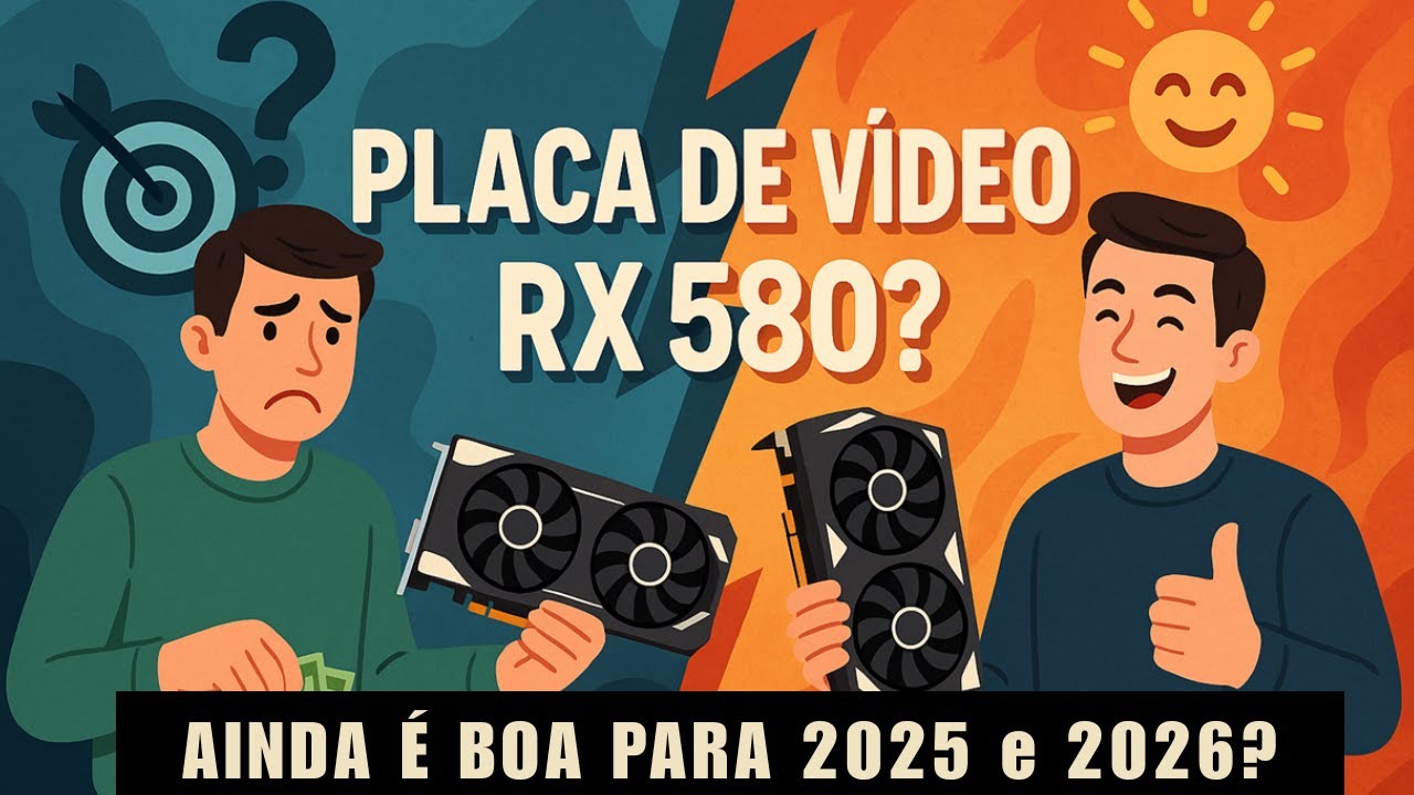 RX 580 ainda é boa? Só assista se vc estiver quebrado! (igual eu)💵