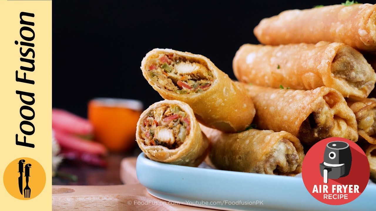 Shawarma Spring Rolls - Make and Freeze Recipe By Food Fusion (Ramzan Iftar Special Recipe)