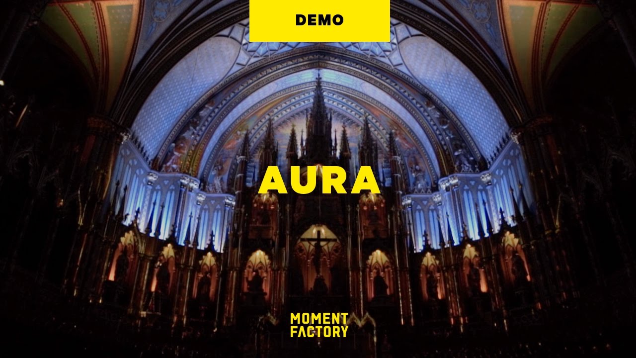AURA | A luminous experience in the heart of Montreal's Notre-Dame Basilica