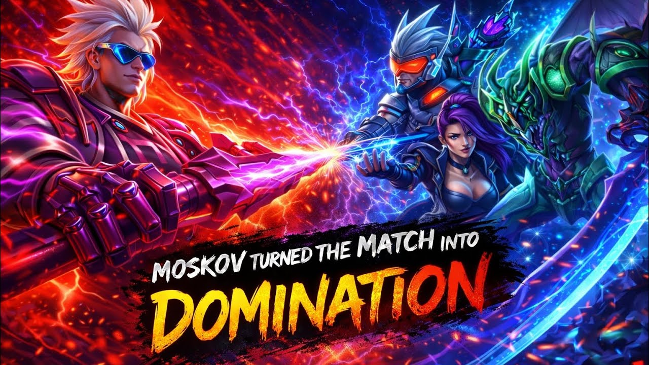 Moskov Turned the Match Into Pure Domination | MLBB