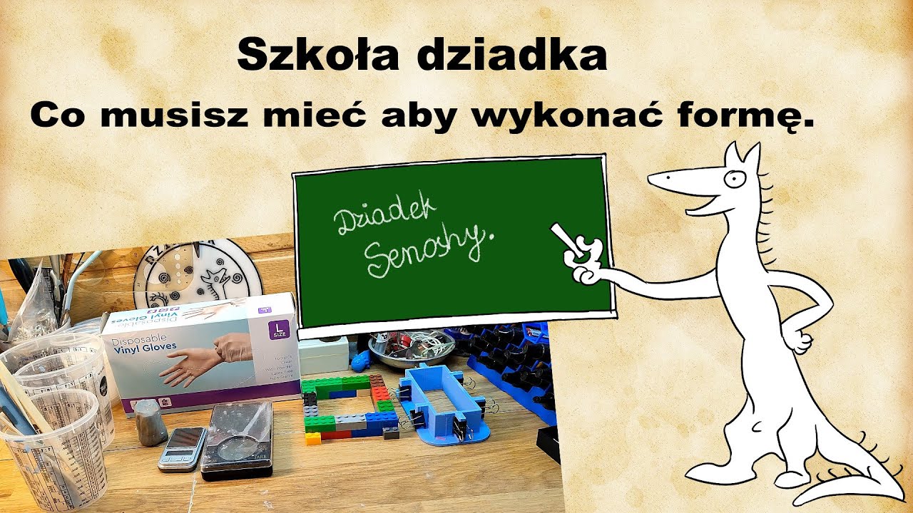Co musisz mieć aby zrobić formę silikonową.