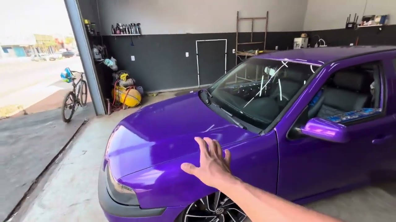 Gravei pra vocês Gol G3 roxo lotado de som ￼💜🫨💜🫨