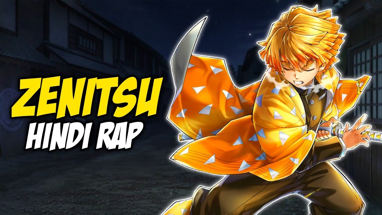 Zenitsu Hindi Rap - Thunder Clap By Dikz | Hindi Anime Rap | Demon Slayer AMV