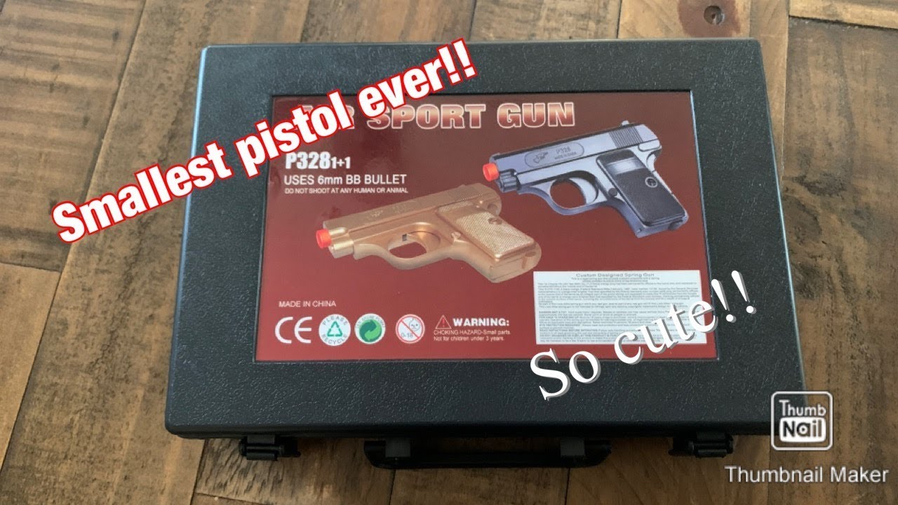 TINY POCKET PISTOL! | full feveiw on BBTAC p328