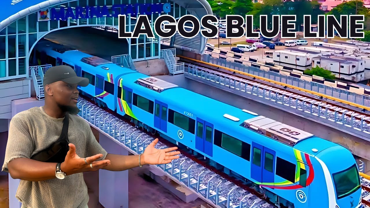 Has lagos developed the best train experience in Africa ? 🇳🇬| lagos blue line