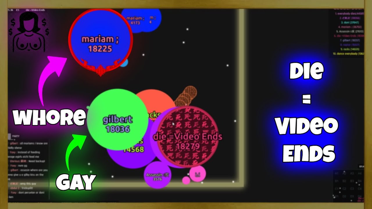 Die = Video Ends