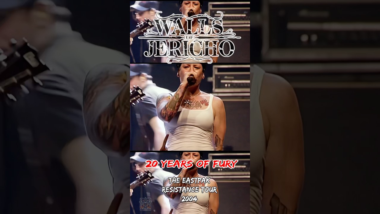 🔥 Walls Of Jericho &ndash; Resistance Tour 2004[4K Restored]