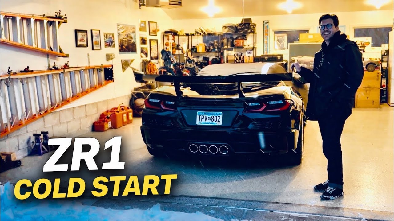2026 Corvette ZR1 Cold Start — First Start in the Cold