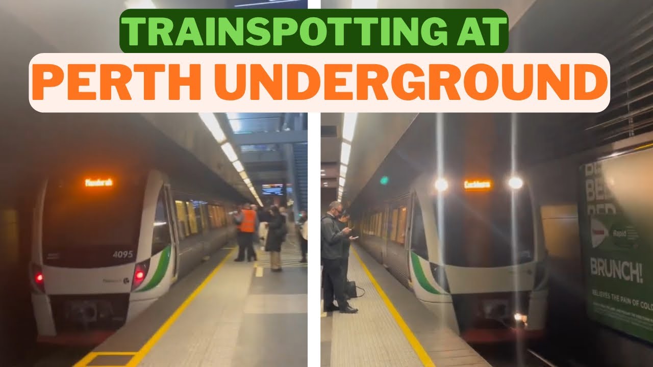TRAINSPOTTING at PERTH UNDERGROUND