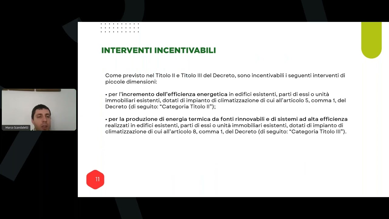 Conto Termico 3 0 Analisi tecnica - webinar