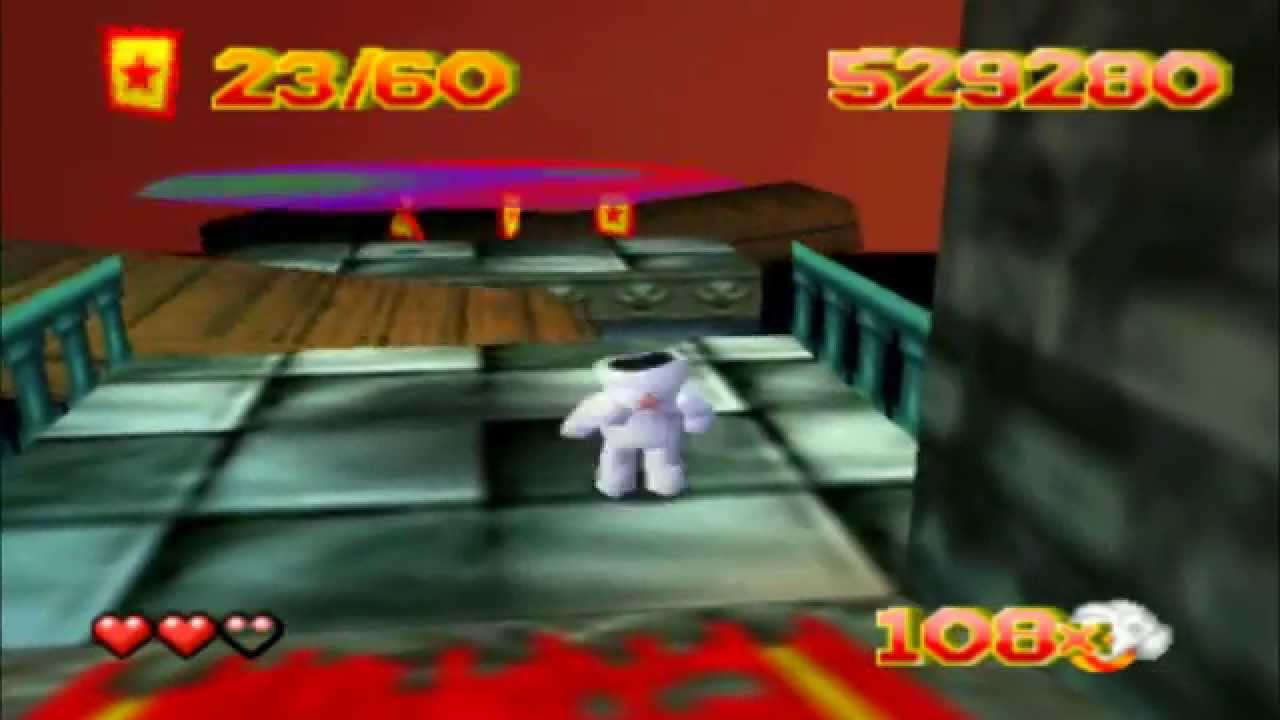 [Gameplay] Glover N64 Playthrough: Fortress of Fear 2