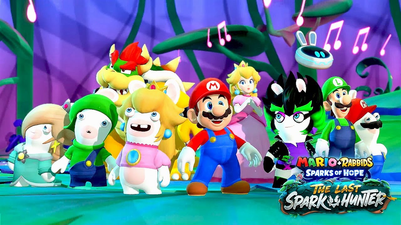 Mario + Rabbids The Last Spark Hunter THE MOVIE: All Cutscenes HD