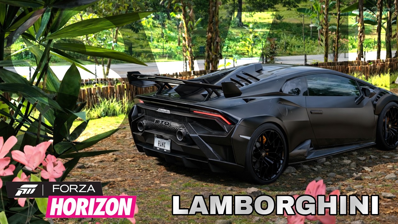 Lamborghini SVJ 4**+ KM/H Speed Run in Forza Horizon 5 😱