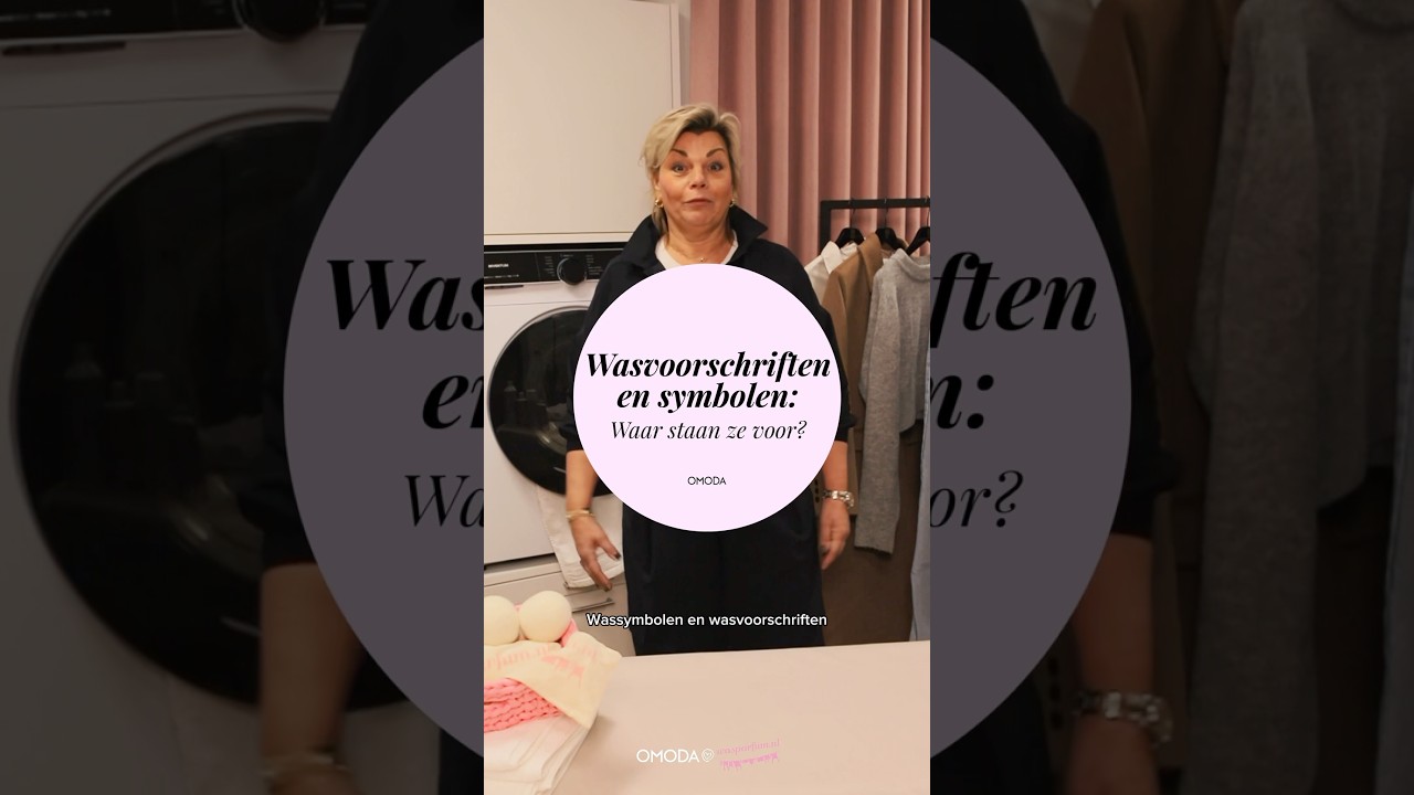 Wassymbolen en wasvoorschriften: waar staan ze voor?