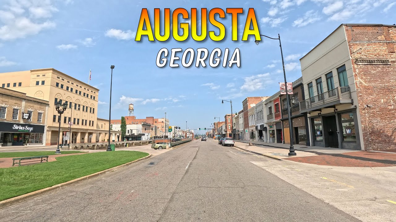 Augusta Georgia Driving Through