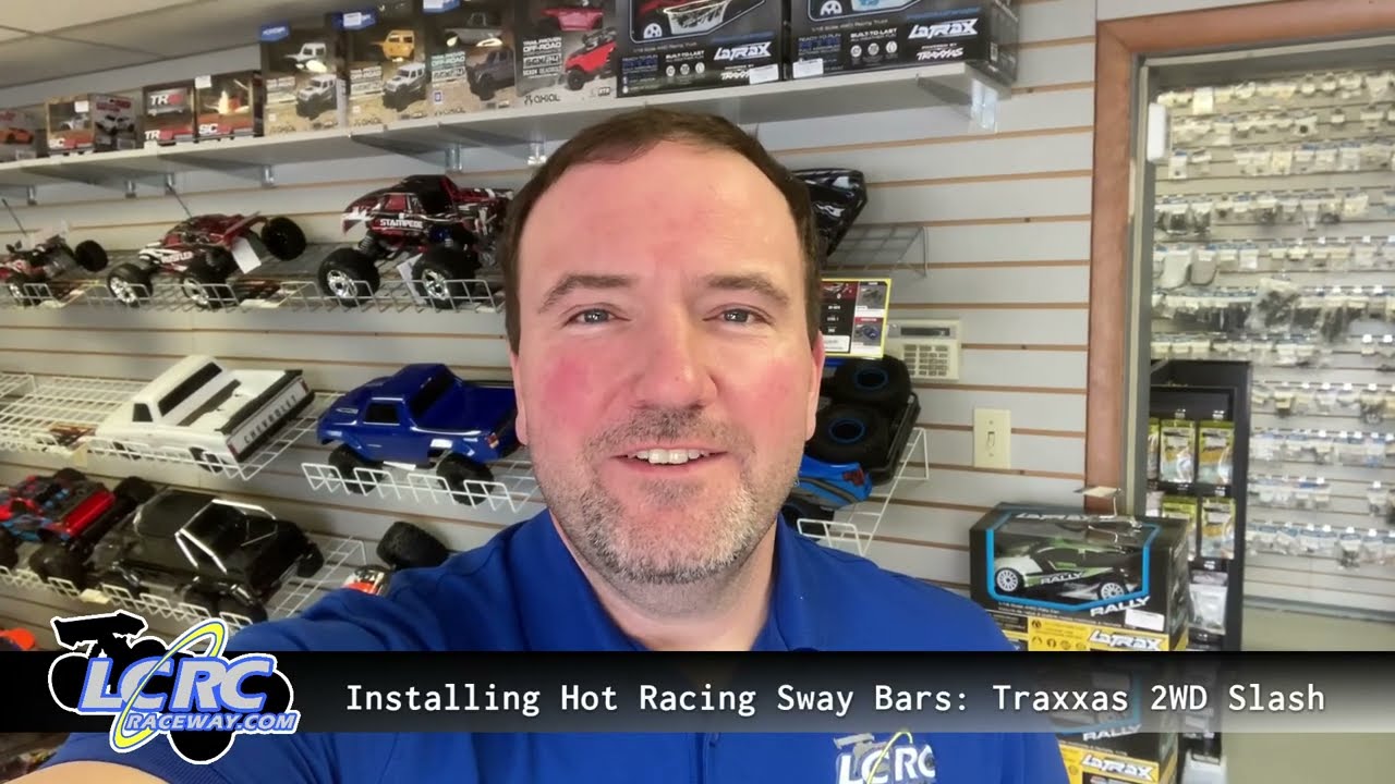 LCRC Installs Hot Racing Wide Sway Bars onto a Traxxas Slash 2wd (Part Number TE311SLC)